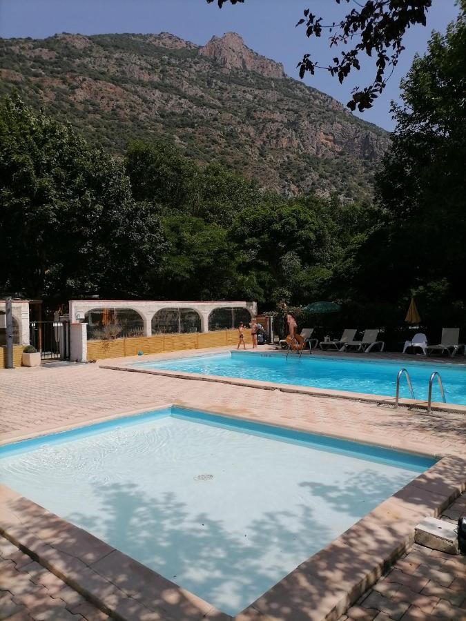 Mobil Home Dans Camping 3 Etoiles Mas De Lastourg Avec Piscine,Snack, Villefranche-de-Conflent Exterior photo